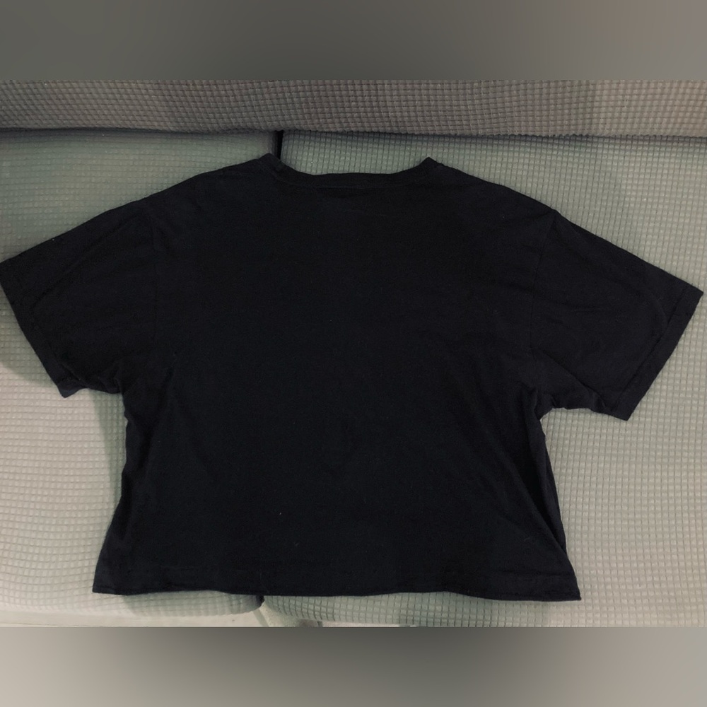 Vintage Atari Pong Black Cropped T-shirt Changes Unisex XL - Picture 3 of 5